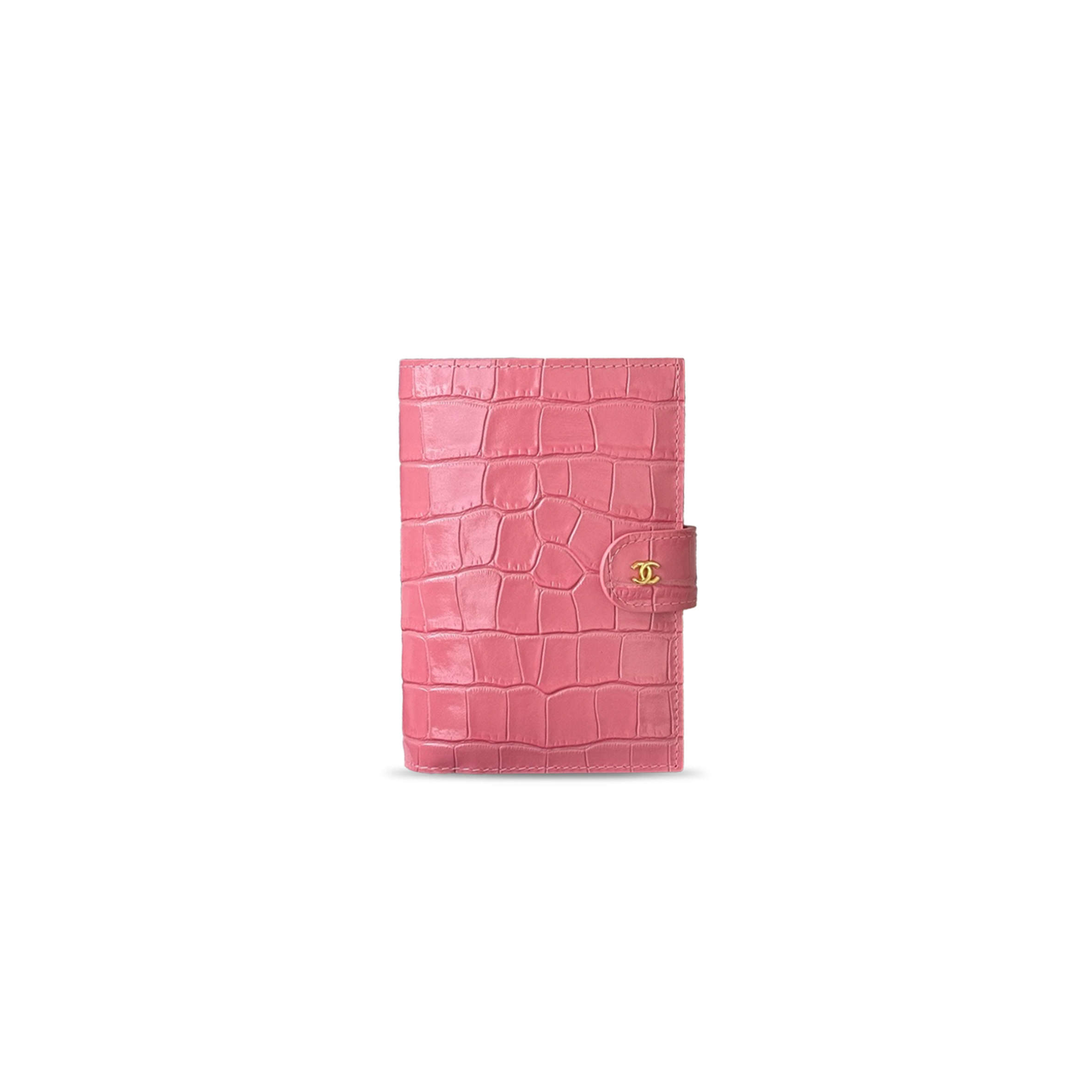 CHANEL MASTER CROCODILE-EMBOSSED PASSPORT HOLDER AP5193 (14*10.5*1.5cm)